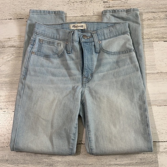 Madewell 9” Mid-Rise Skinny Crop Jeans Size 23 - Picture 4 of 13